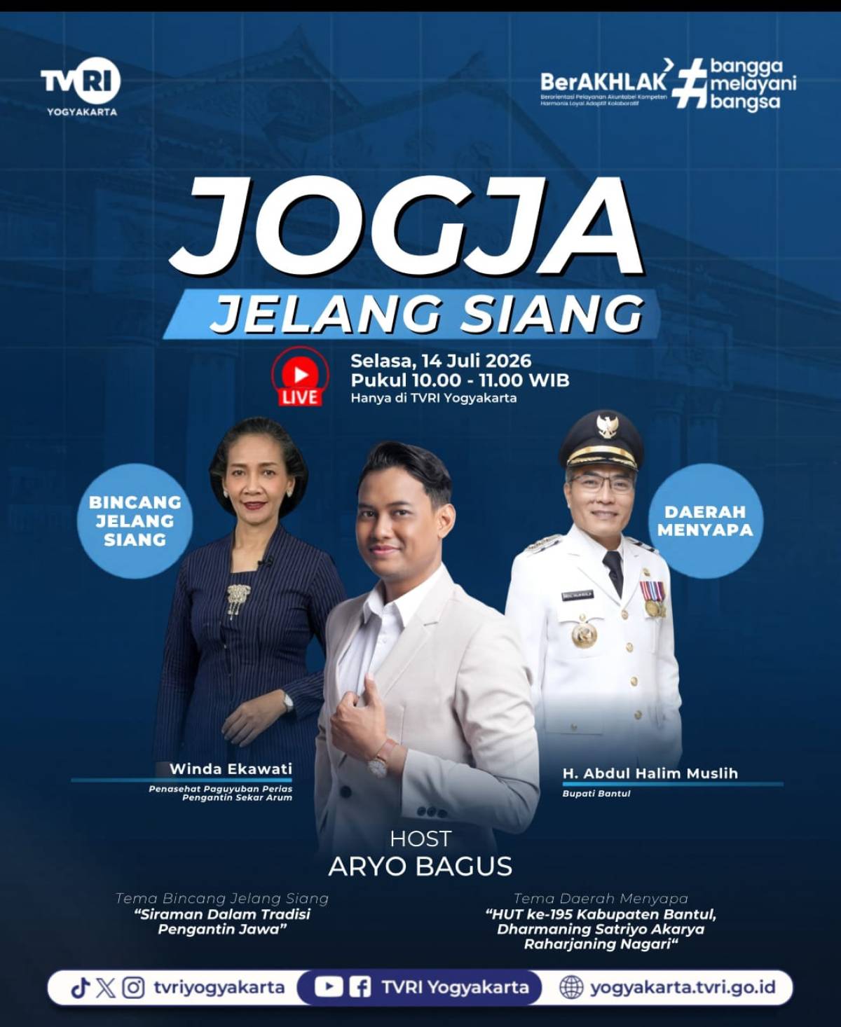 Jogja Jelang Siang 14 Juli 2026