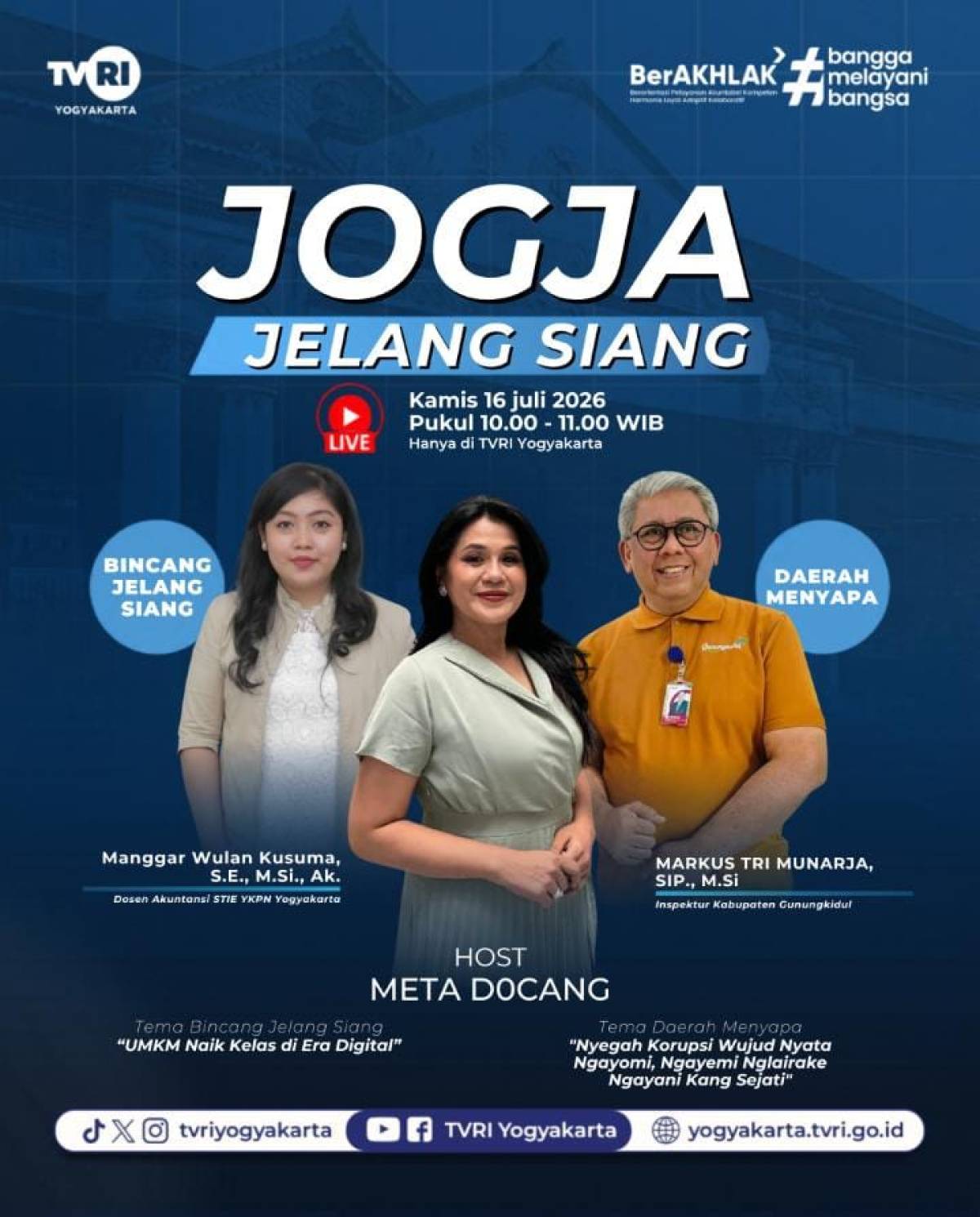 Jogja Jelang Siang 16 April 2026