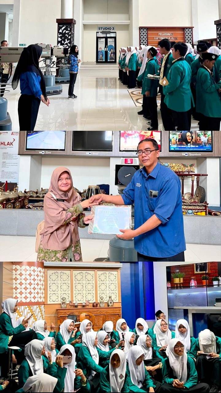 Kunjungan Industri dari MTS 2 Sukoharjo