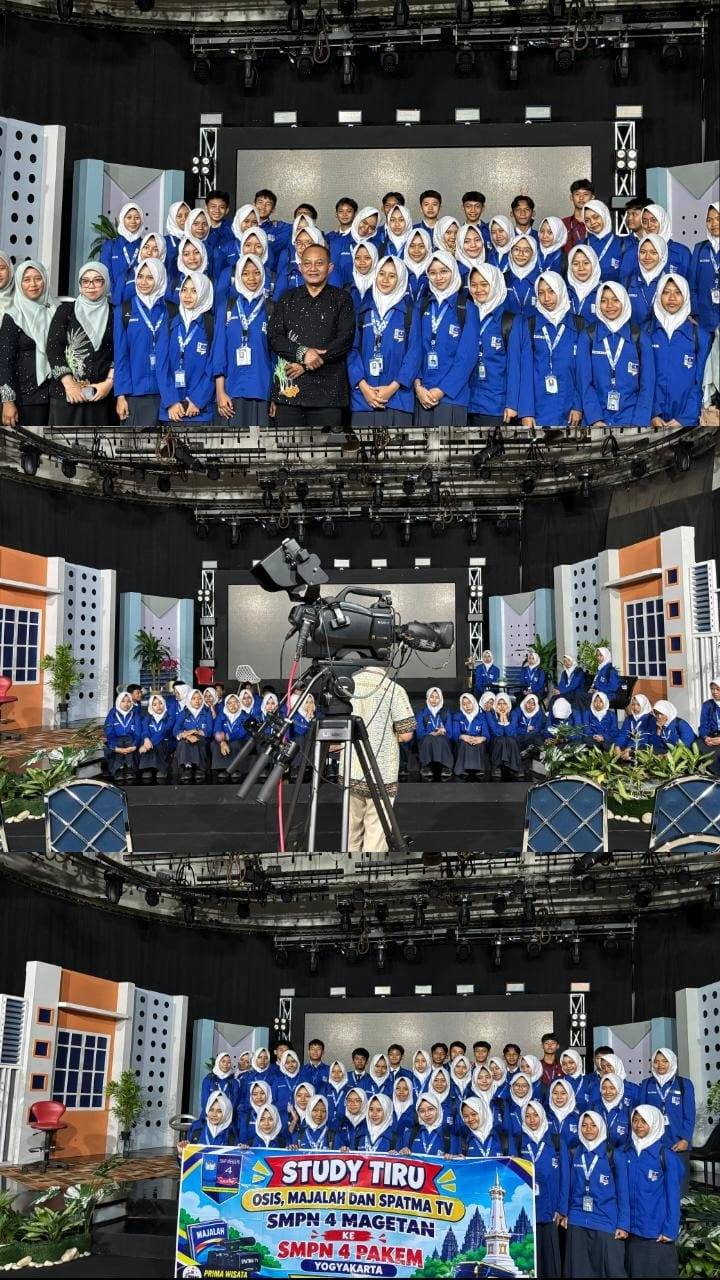 Kunjungan Indsutri Dari SMP Negeri 4 Magetan