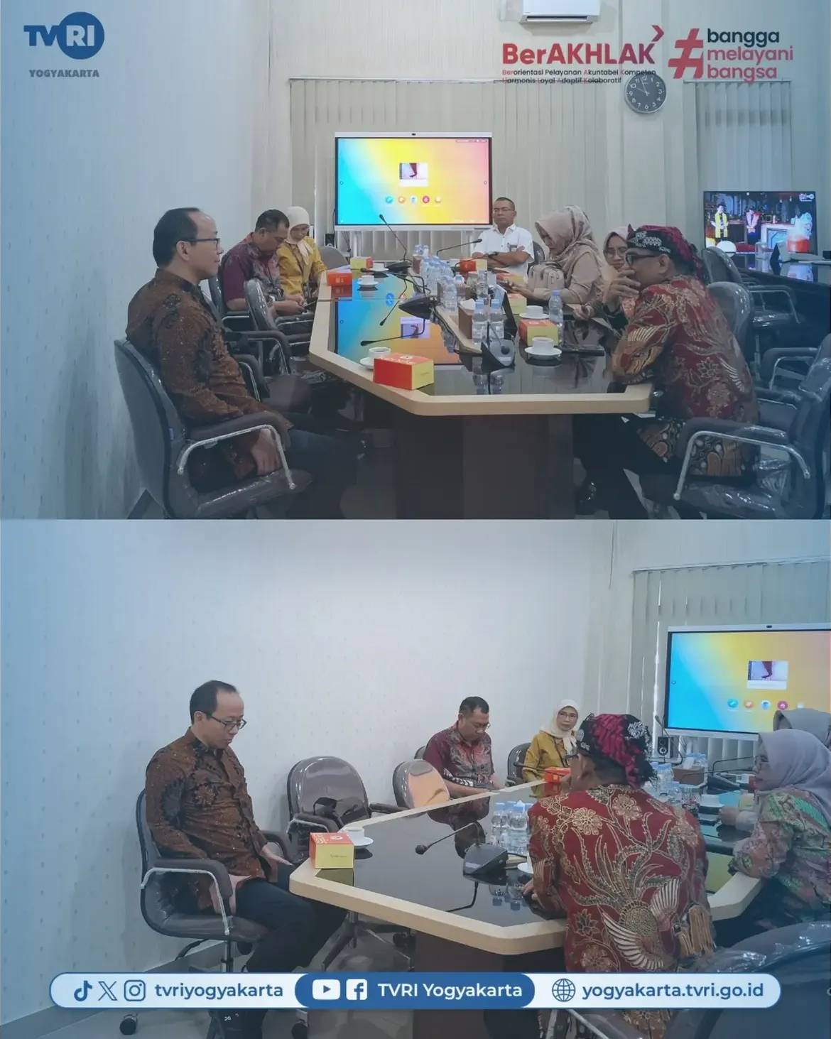 Kunjungan Kerja Ketua Dewan Pengawas LPP TVRI Ke TVRI Stasiun Yogyakarta