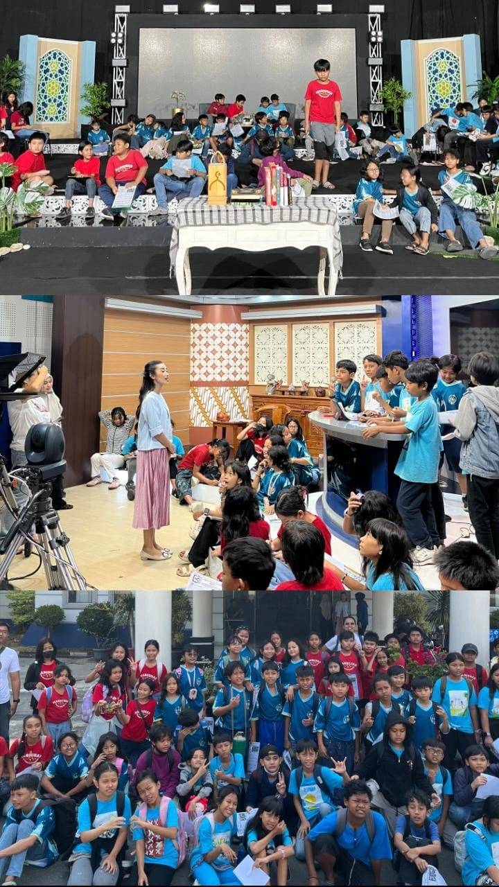 Kunjungan Indsutri dari SD Eksperimental Mangunan