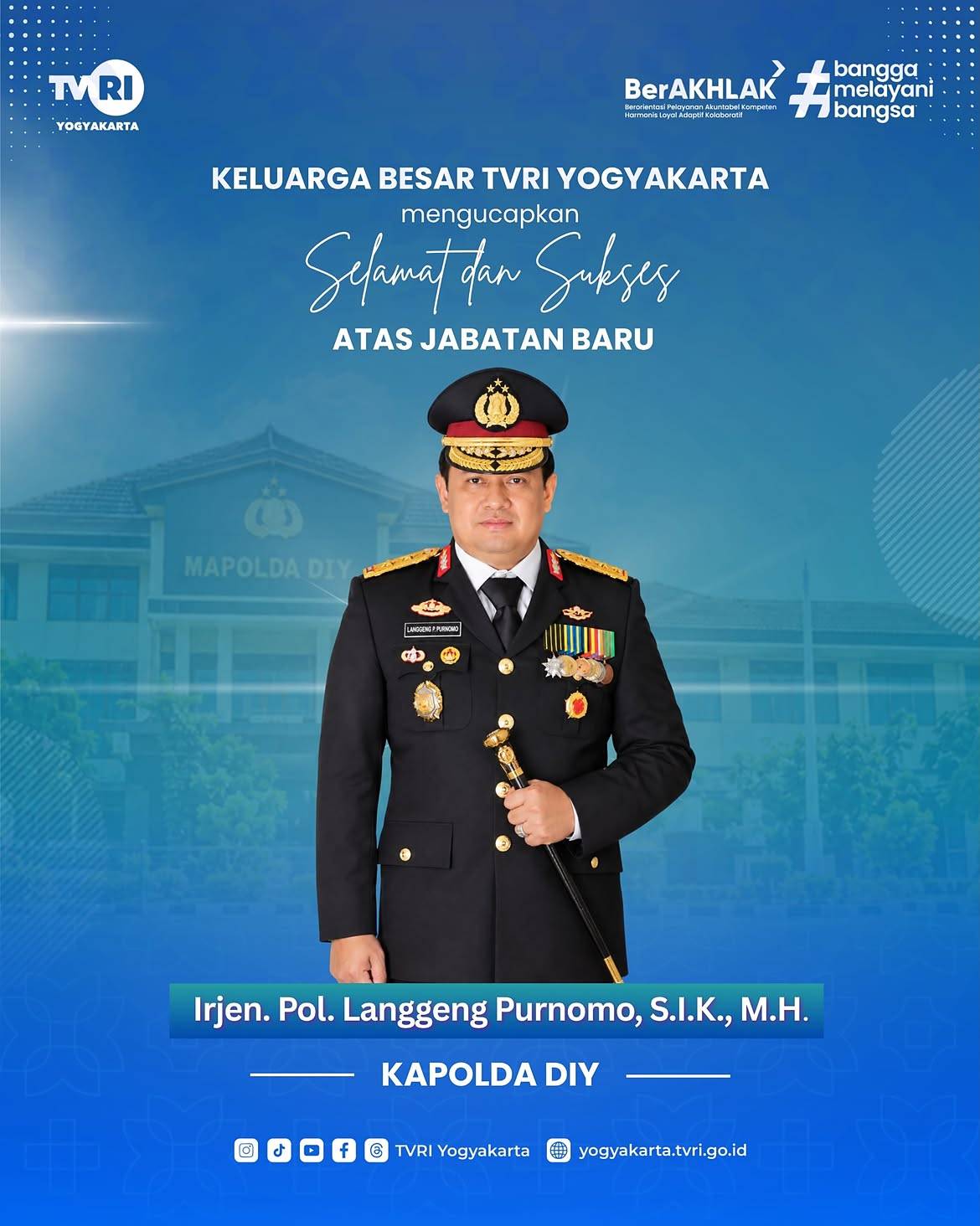 SELAMAT DAN SUKSES ATAS JABATAN BARU