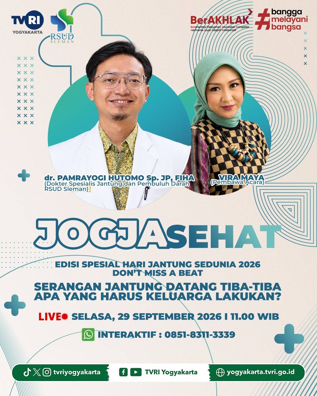 JOGJA SEHAT SELASA, 29 SEPTEMBER 2026