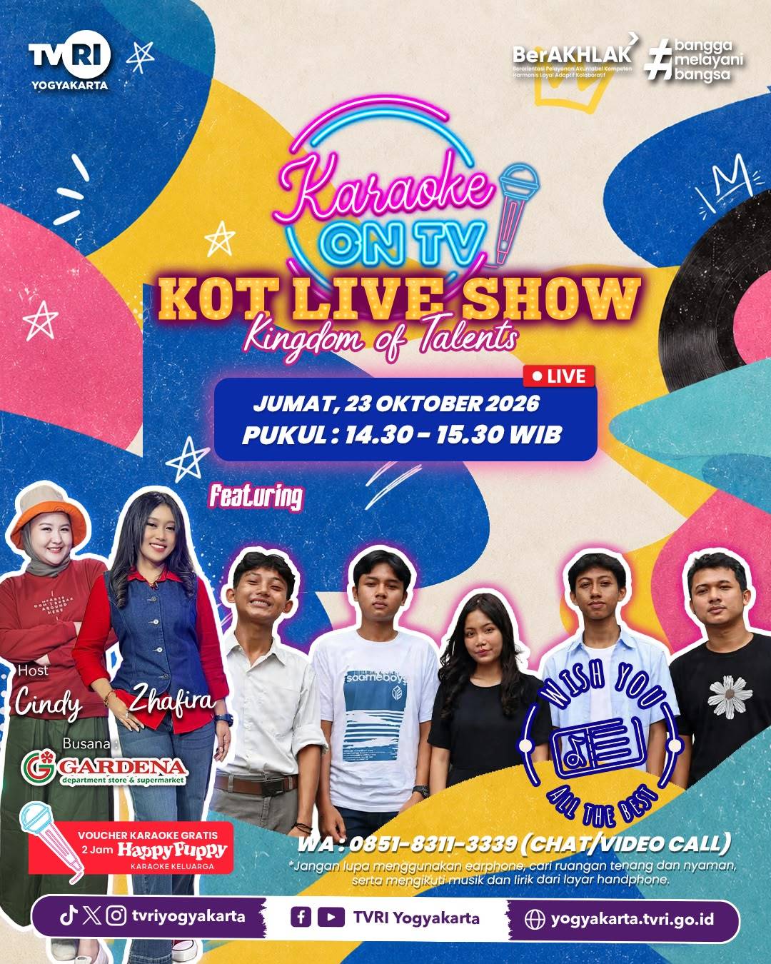 Karoke On TV Jum'at, 23 Oktober 2026