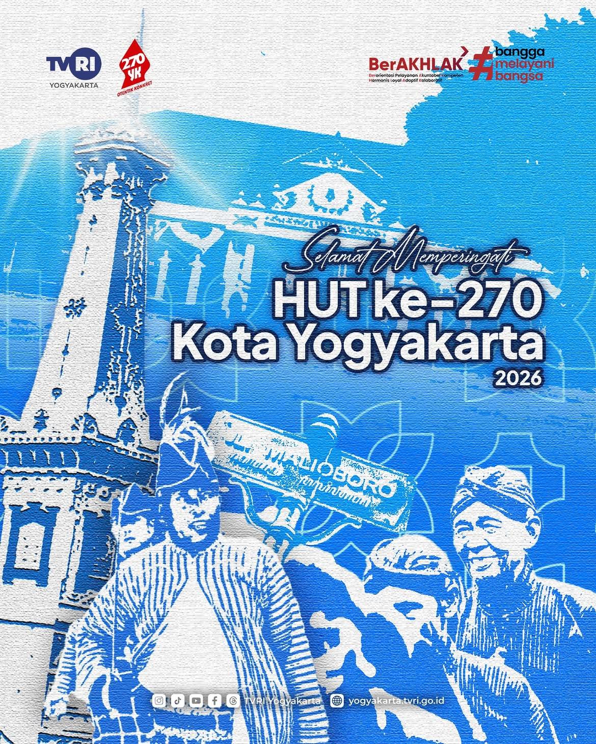 SELAMAT MEMPERINGATI HUT KE-270 KOTA YOGYAKARTA