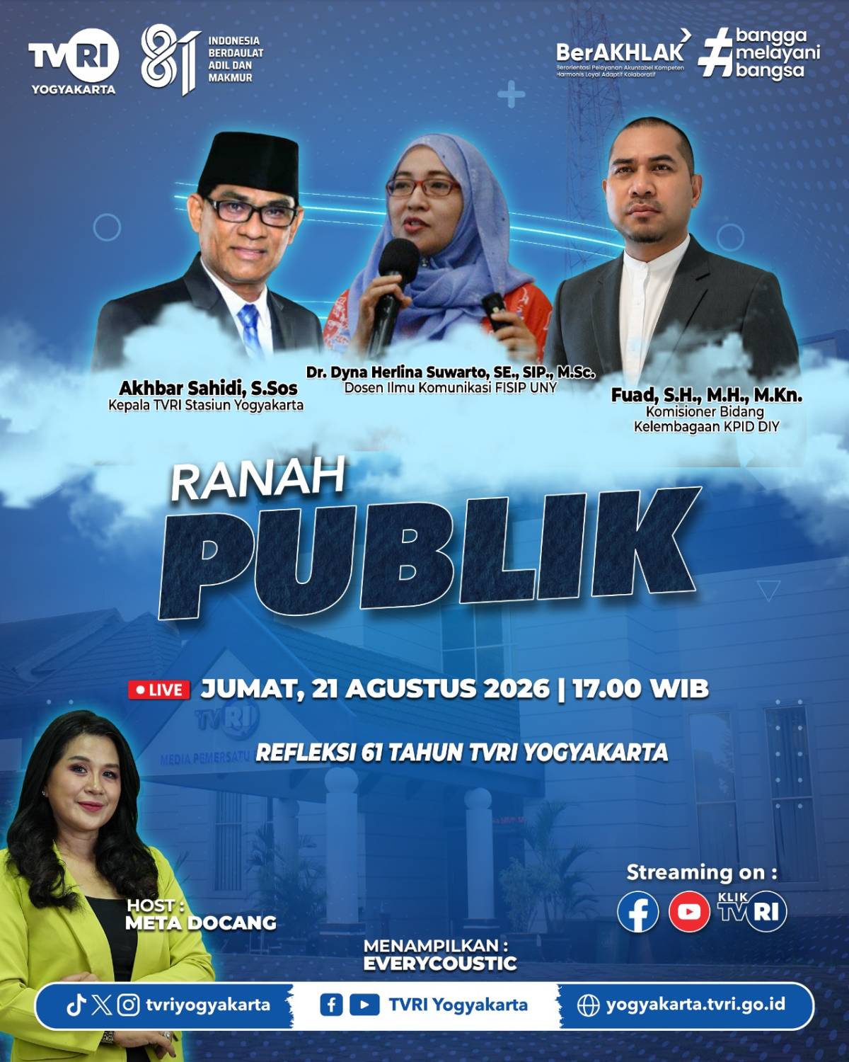RANAH PUBLIK JUM'AT 21 AGUSTUS 2026