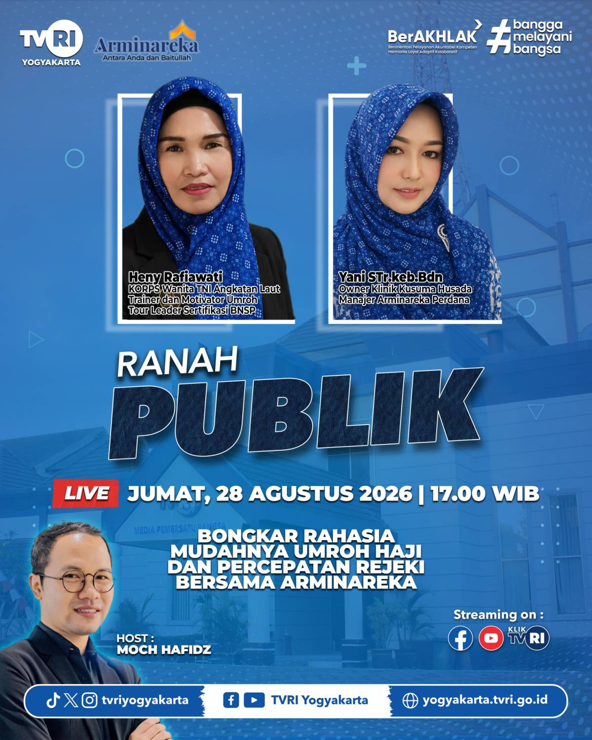 RANAH PUBLIK JUM'AT 28 AGUSUTSU 2026